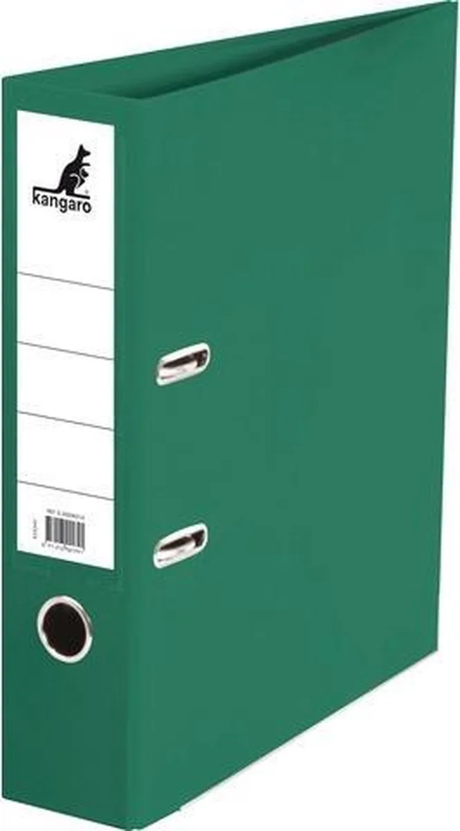 ordner - A4 - 2-rings - rugbreedte 75mm de Kangaro en Vert – photo produit