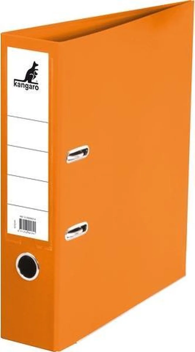ordner - A4 - 2-rings - rugbreedte 75mm de Kangaro en Orange – photo produit