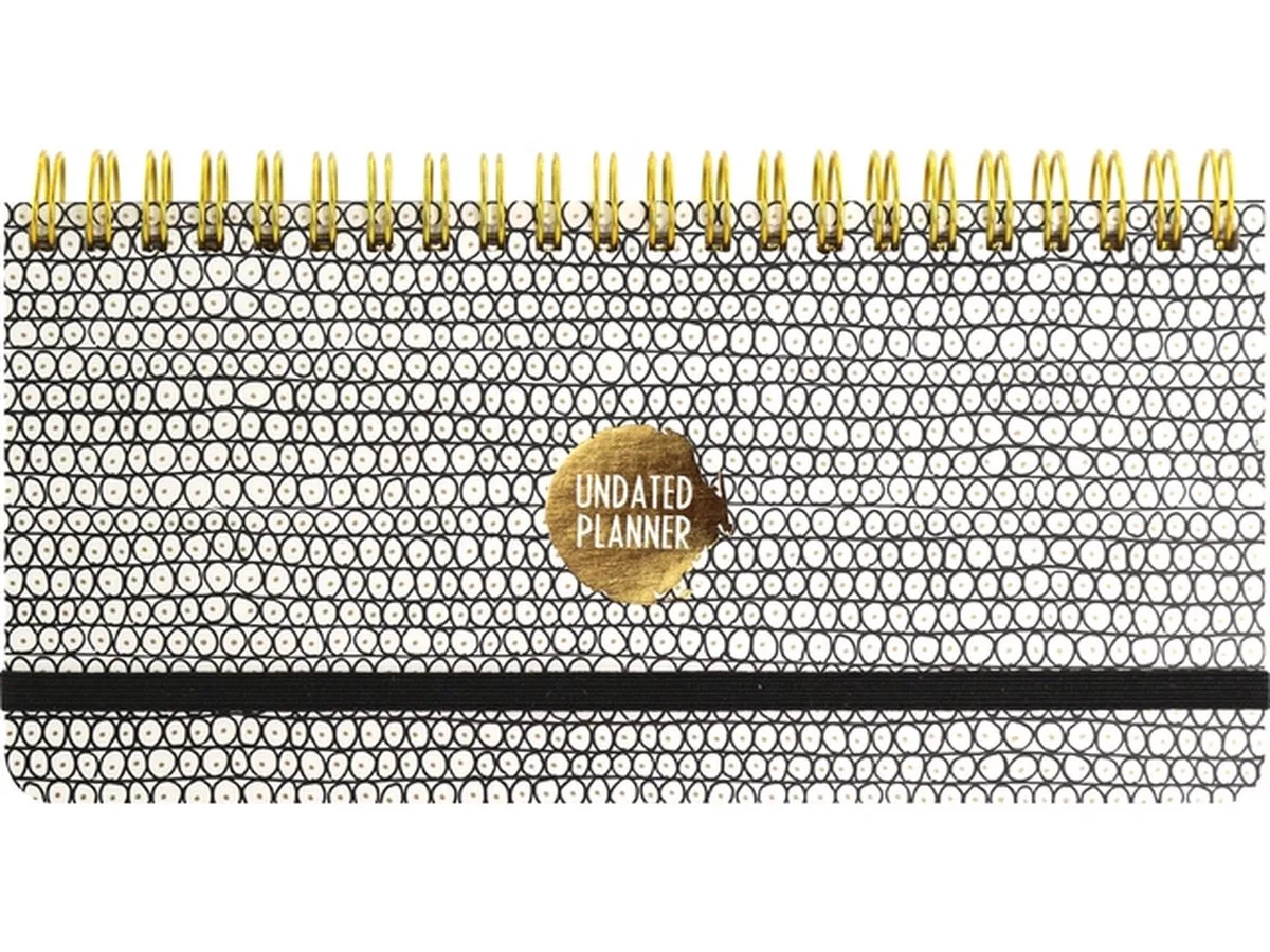 planner - ongedateerd - spiraal - 190x90mm - K-5918008 de Kangaro en Dessin – photo produit