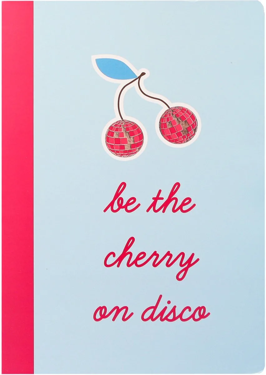 schrift B'LOG CHERRY DISCO - formaat A4 - met ruit - met - 10 stuks by Kangaro in Tekst – product photo
