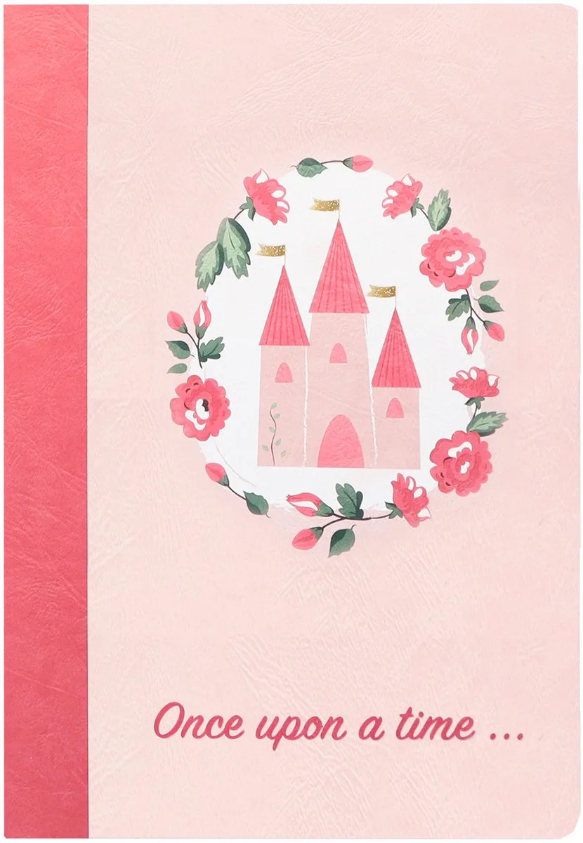 schrift B'LOG PRINCESS - formaat A4 - met lijn - motief - 10 stuks by Kangaro in Kasteel – product photo