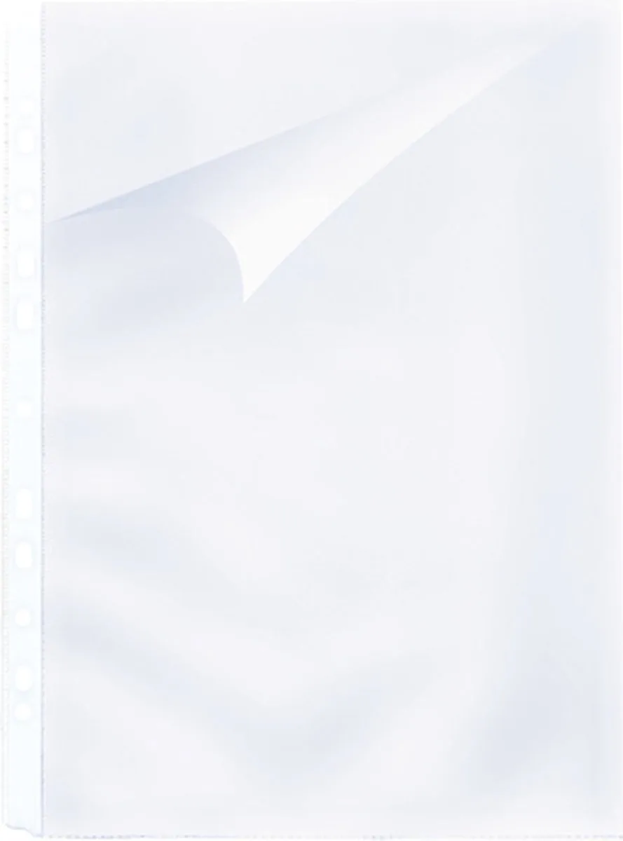 showtas A4 - 11-gaats - PP 120 micron - L-model - glashelder de Kangaro en Transparent – photo produit
