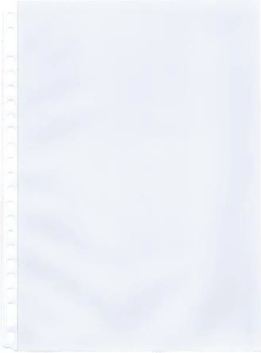 showtas - A4 - 23-rings - PP 45 micron - generfd van Kangaro in Transparant – productfoto