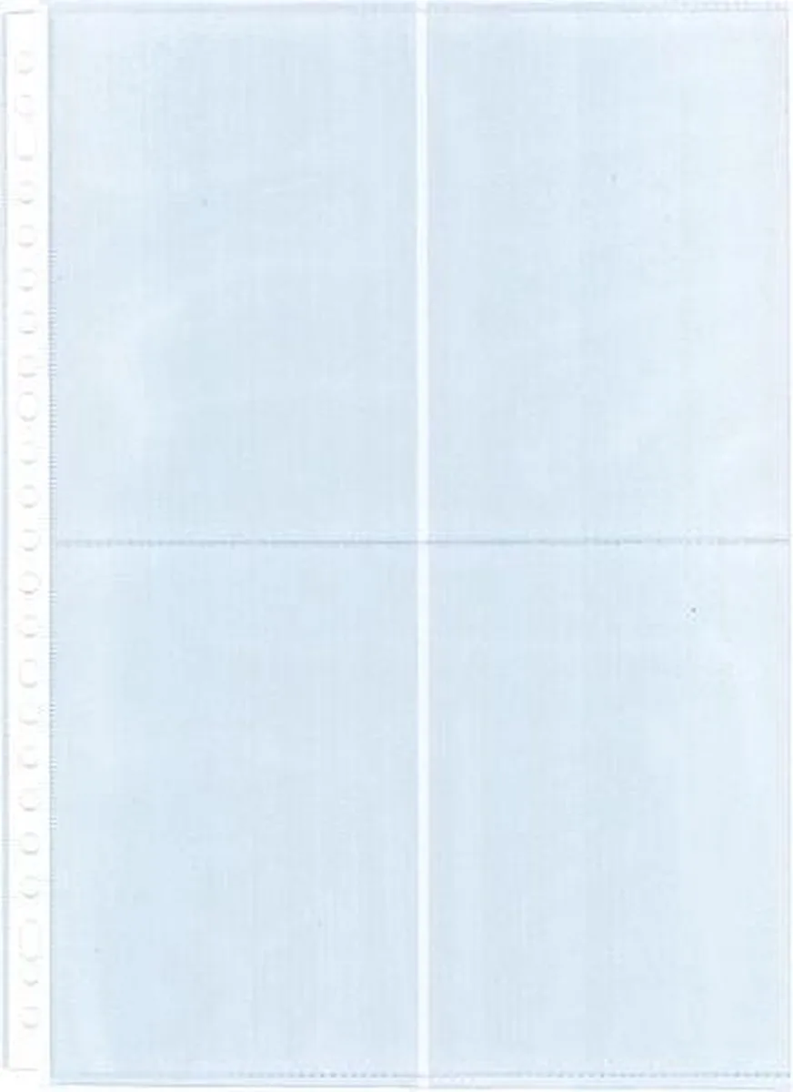 showtas - voor foto's 10x 15 cm - 23-gaats - PP 120 micron - 10 stuks - K-18000 by Kangaro in Transparent – product photo