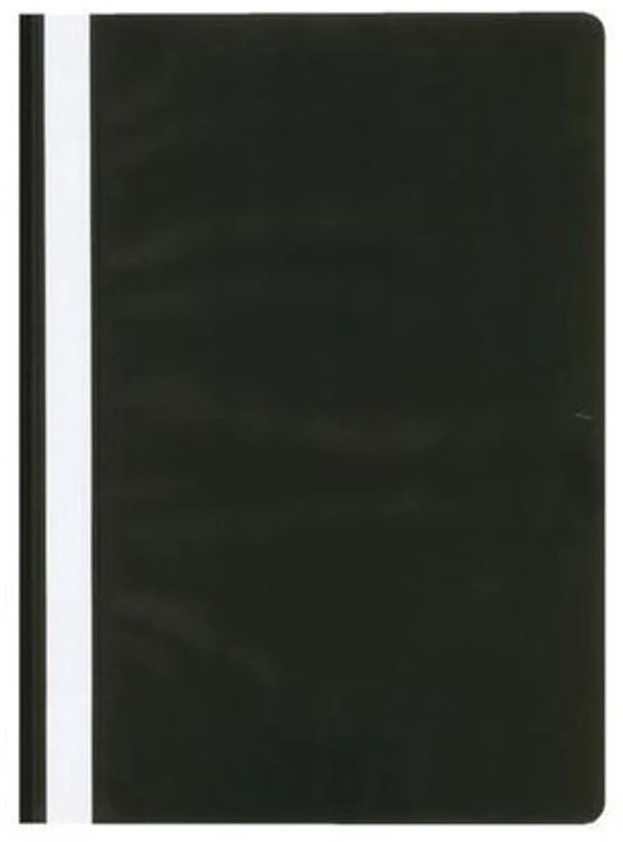 snelhechtmap - A4 - PP - 5 stuks - K-20542 van Kangaro in Zwart – productfoto