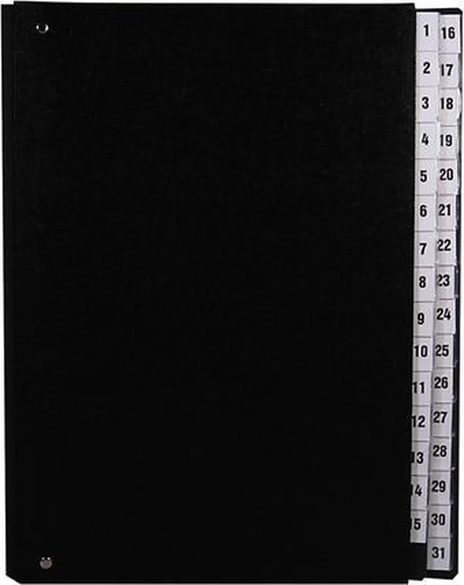 sorteermap - A4 - 31-delig - K-55677 de Kangaro en Noir – photo produit