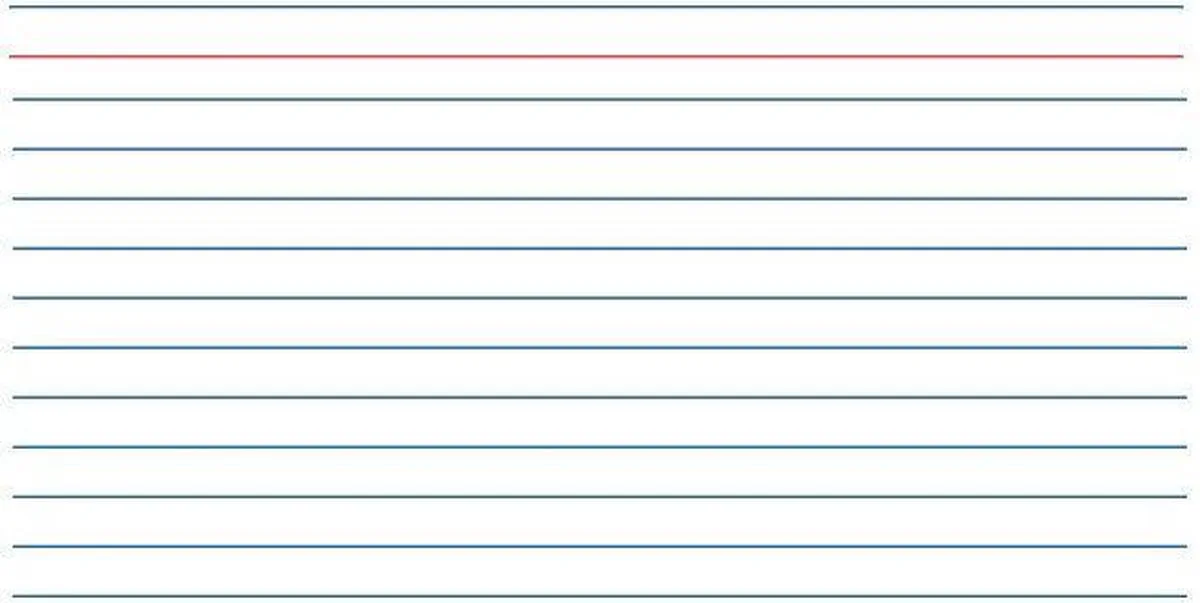 systeemkaart - 55 x 90 mm - lijn - 100 stuks de Kangaro en Wit K-6100 – photo produit