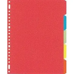 Tabblad kangaro 23r pe405m 5 delig ass karton | 50 stuks by Kangaro – product photo