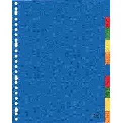 Tabblad kangaro a410fm a4 23r pp 10dlg venster ass | 25 stuks van Kangaro – productfoto