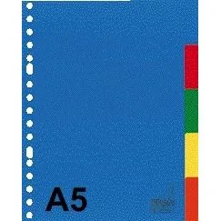 Tabblad kangaro a5 17 gaats a505m 5dlg ass pp | 25 stuks van Kangaro – productfoto