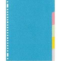Tabblad kangaro ry405m a4 23r karton 5dlg ass | 40 stuks by Kangaro – product photo