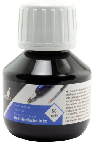 Tinte, im Glas, 50 ml, schwarz by Kangaro – product photo