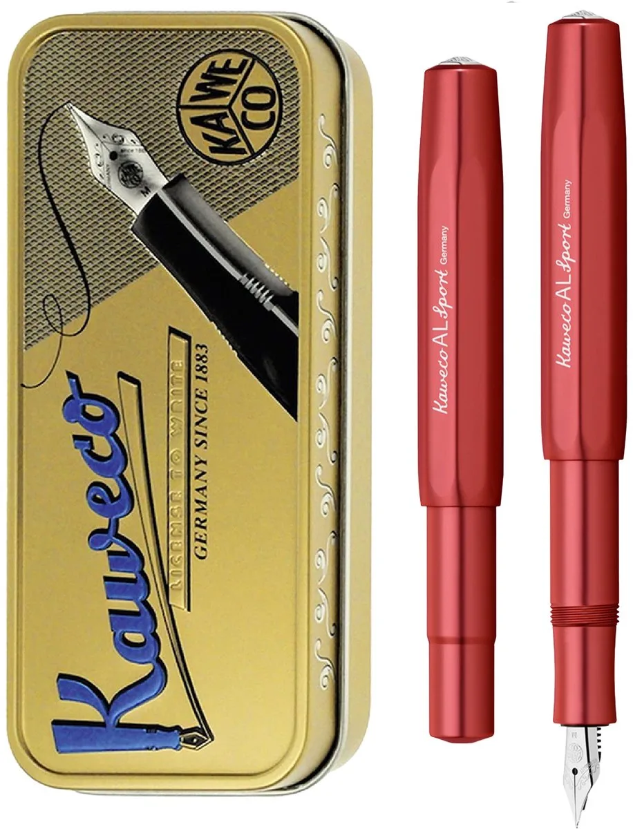 Aluminium SPORT - Vulpen - Fine de Kaweco en Rouge – photo produit