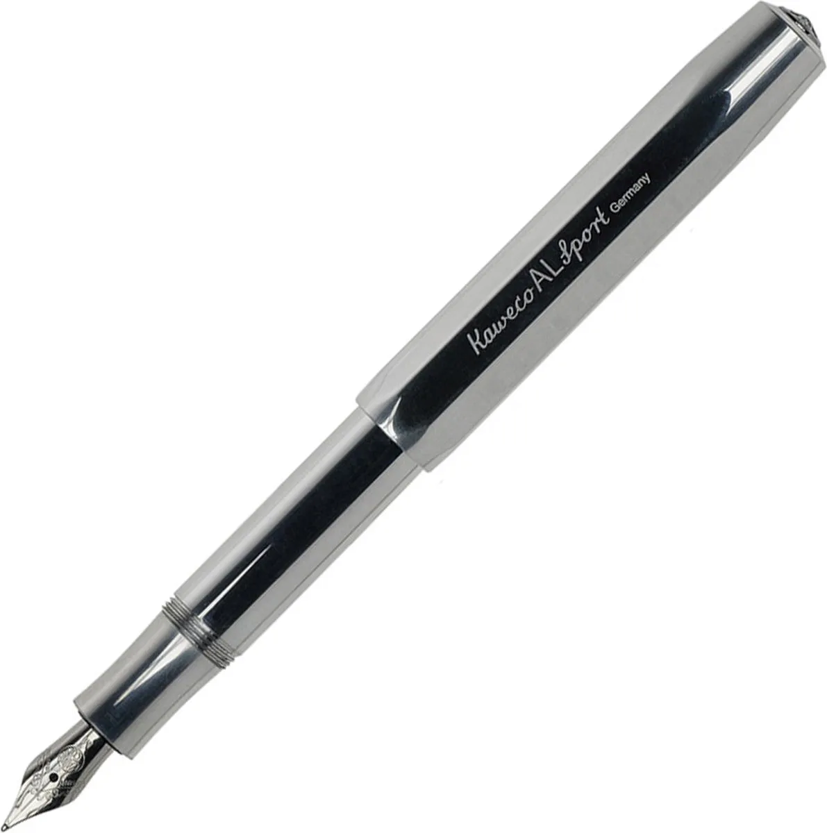 Aluminium Sport Vulpen - RAW Polish de Kaweco en Argent – photo produit