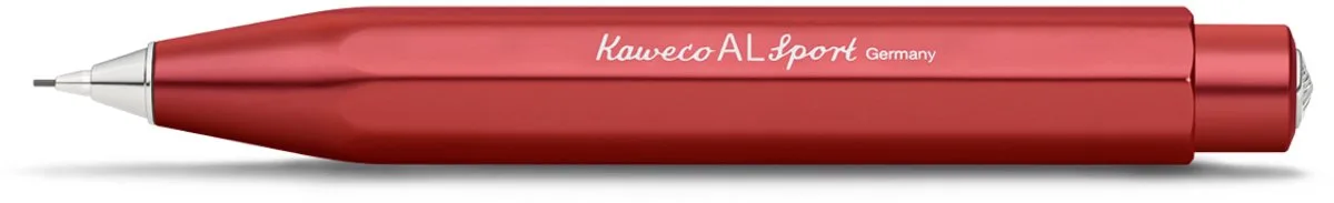 Aluminium SPORT - vulpotlood - 0,7 mm van Kaweco in Rood – productfoto