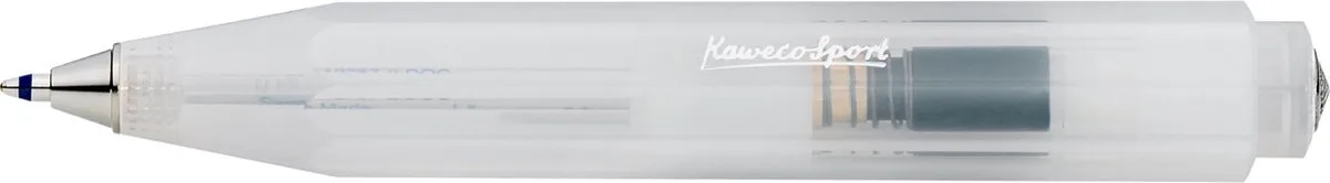 Balpen - Frosted Sport - Naturel Coconut van Kaweco in Wit – productfoto