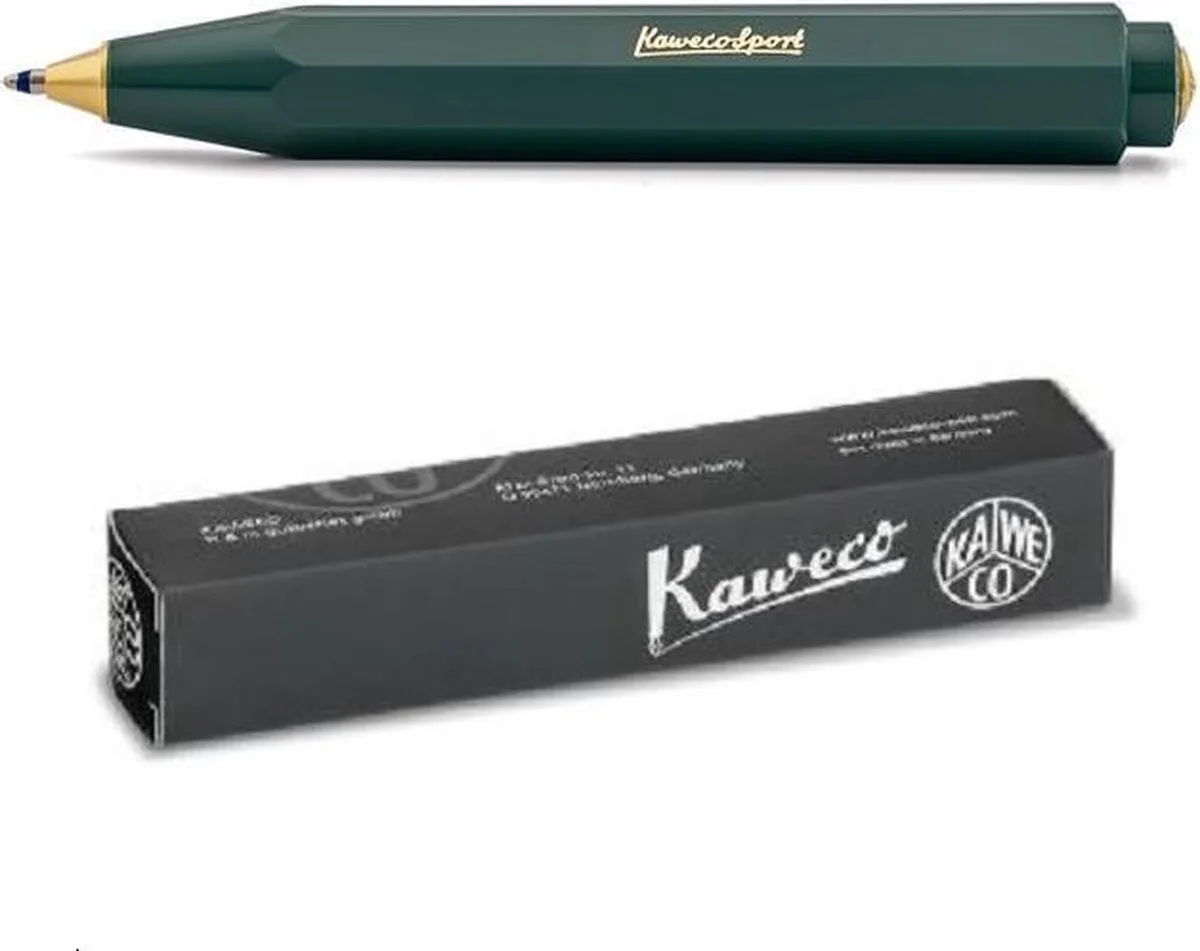 Balpen - Sport Classic fra Kaweco i Grøn – produktbillede