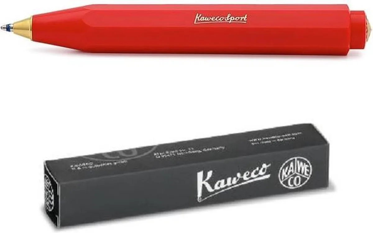 Balpen - Sport Classic fra Kaweco i Rød – produktbillede