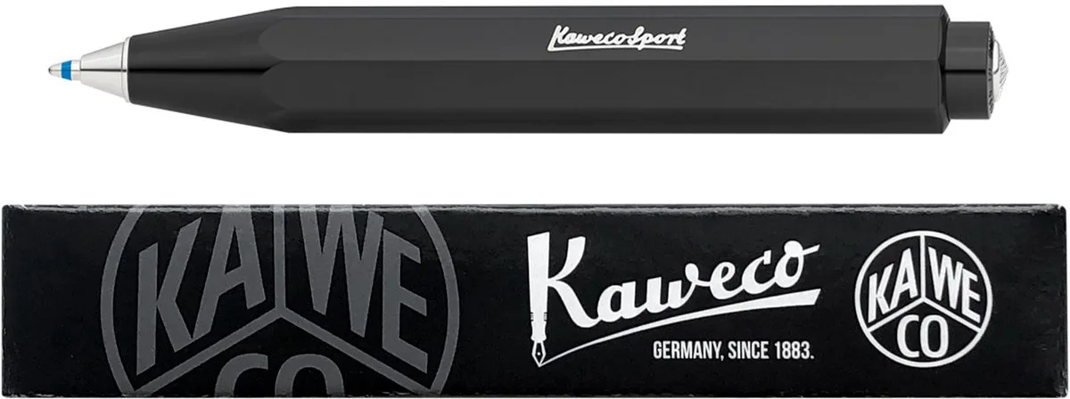 Balpen - Sport Skyline - Black fra Kaweco i Sort – produktbillede
