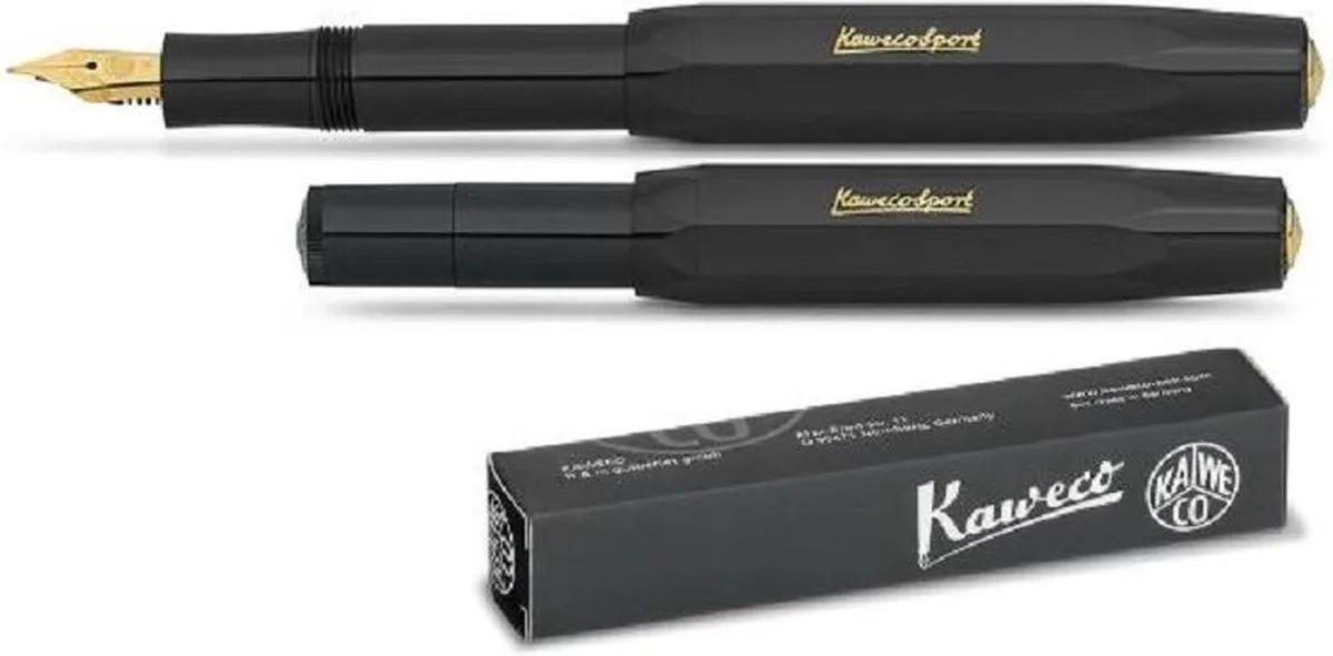 Classic Sport - Vulpen - Broad punt fra Kaweco i Sort – produktbillede