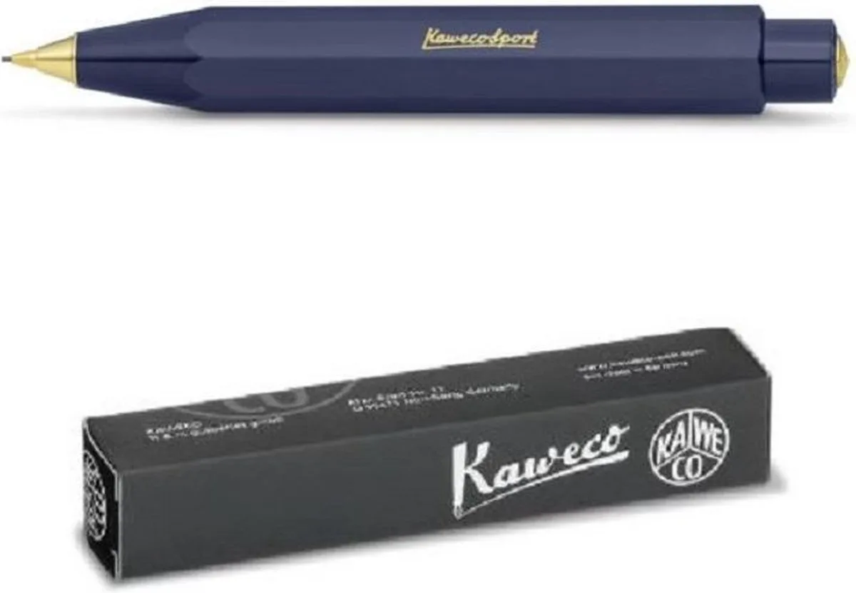 CLASSIC SPORT - vulpotlood - 0,7 - BLAUW van Kaweco in Donkerblauw – productfoto