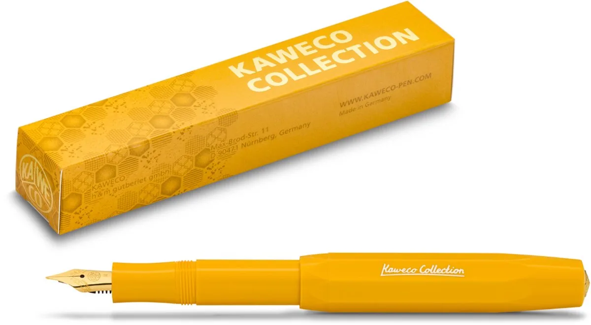 Collection Honey Vulpen - Maat B von Kaweco in Gelb – Produktfoto
