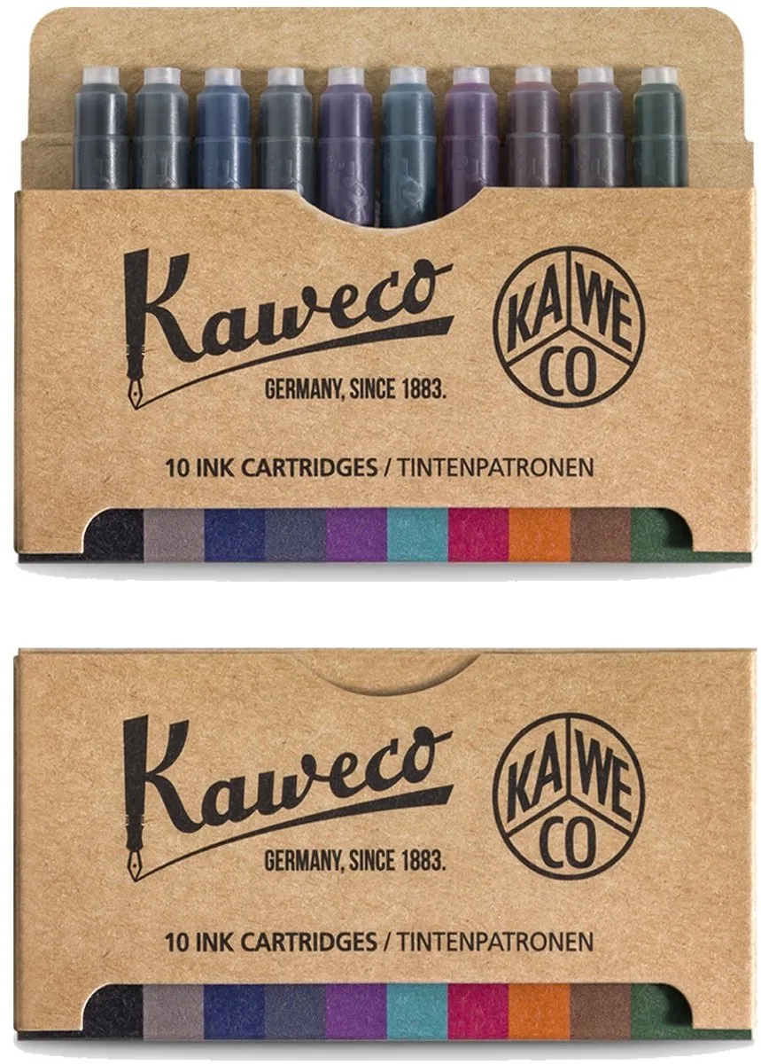 Kaweco - 2pack -Vulpen Vullingen -Inktpatronen fra Kaweco i Flerfarvet – produktbillede