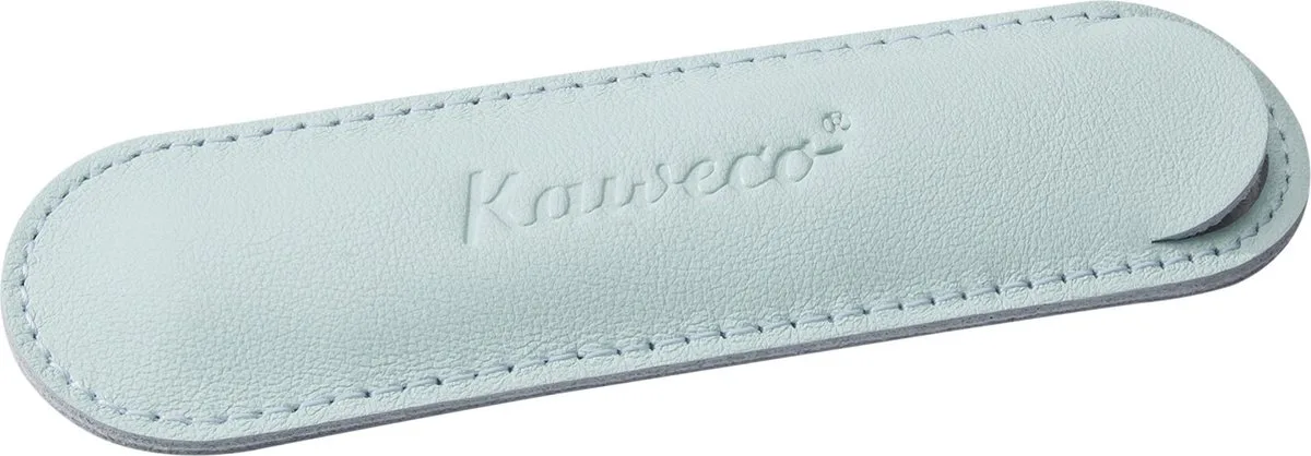 Leather pouch ECO Sport - with print - 1 pen - Let op: afwijkend formaat, dit etui is uitsluitend bestemd voor de Kaweco Sport (kleiner formaat pen). de Kaweco en Mint – photo produit