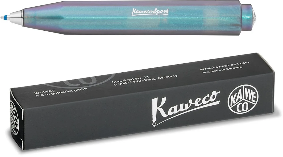LUNAR SPORT - Balpen Shadow Blue de Kaweco en Bleu – photo produit