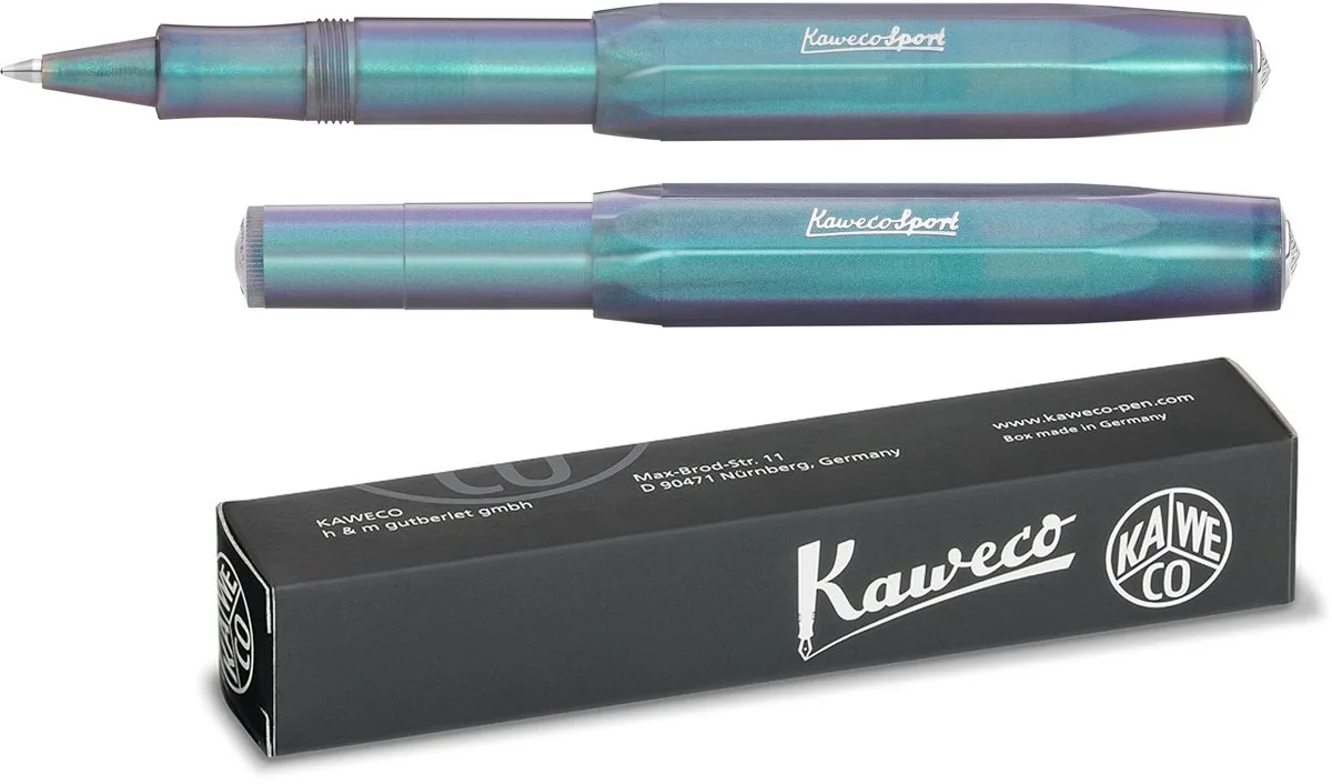 LUNAR SPORT - Rollerbalpen - Gel Roller - Shadow Blue de Kaweco en Bleu – photo produit