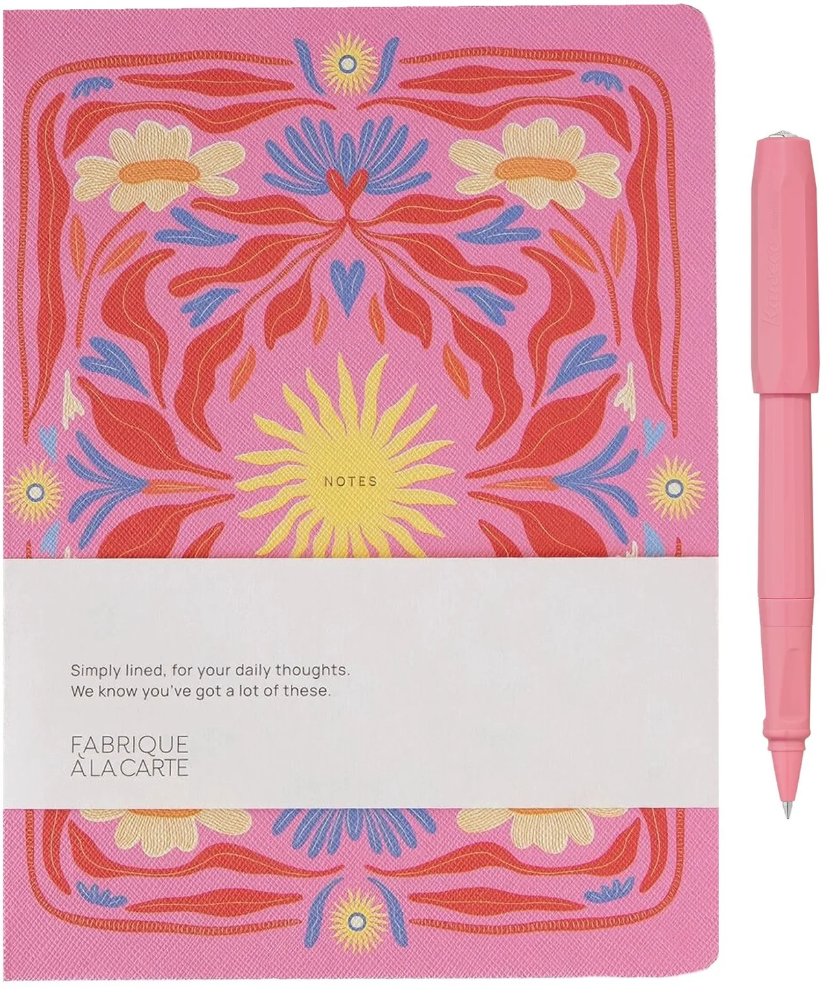 Perkeo - Gel Roller - Peony Blossom - Fabrique - Notitieboek - gelineerd Sun Pink fra Kaweco i Peony Blosom – produktbillede