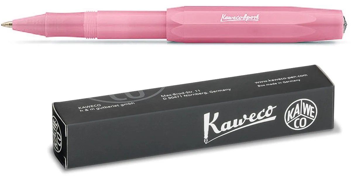 Rollerbalpen - Frosted Sport Blush Pitaya de Kaweco en Rose – photo produit