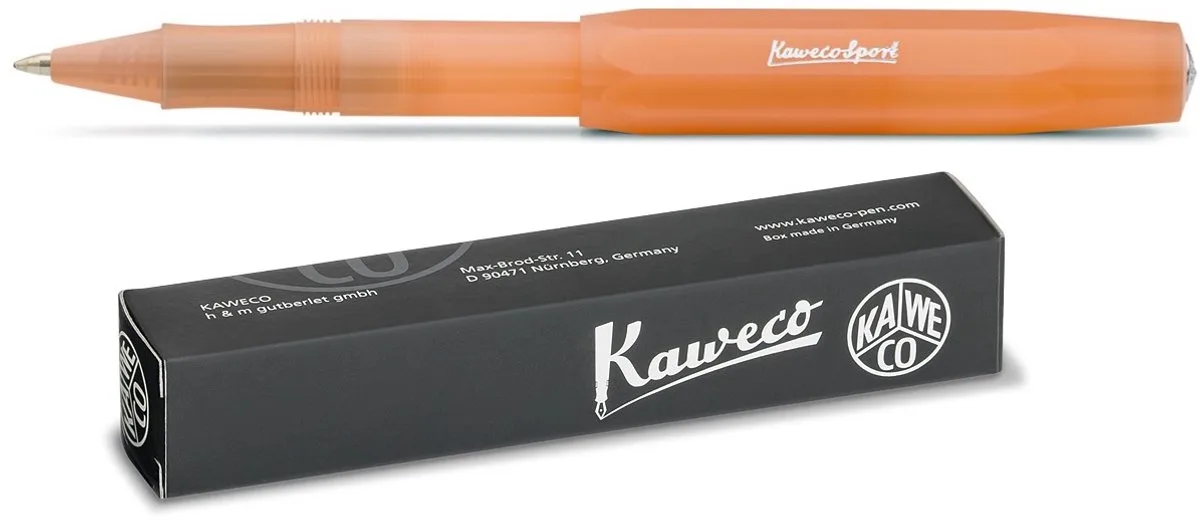 Rollerbalpen - Frosted Sport Soft Mandarin från Kaweco – produktbild