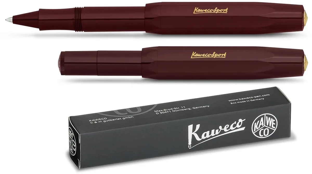 Rollerbalpen - Gel Roller - Sport Classic - M fra Kaweco i Burgundy – produktbillede
