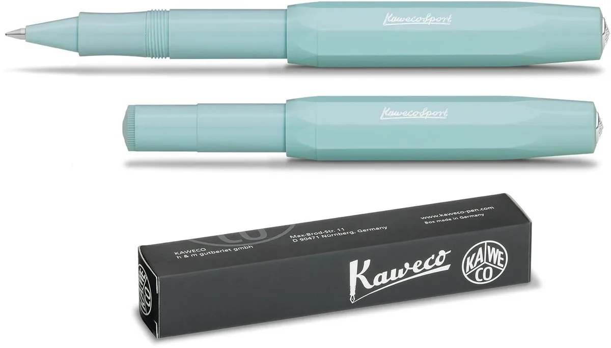 Rollerbalpen - Gel Roller - Sport Skyline - M van Kaweco in Mint – productfoto