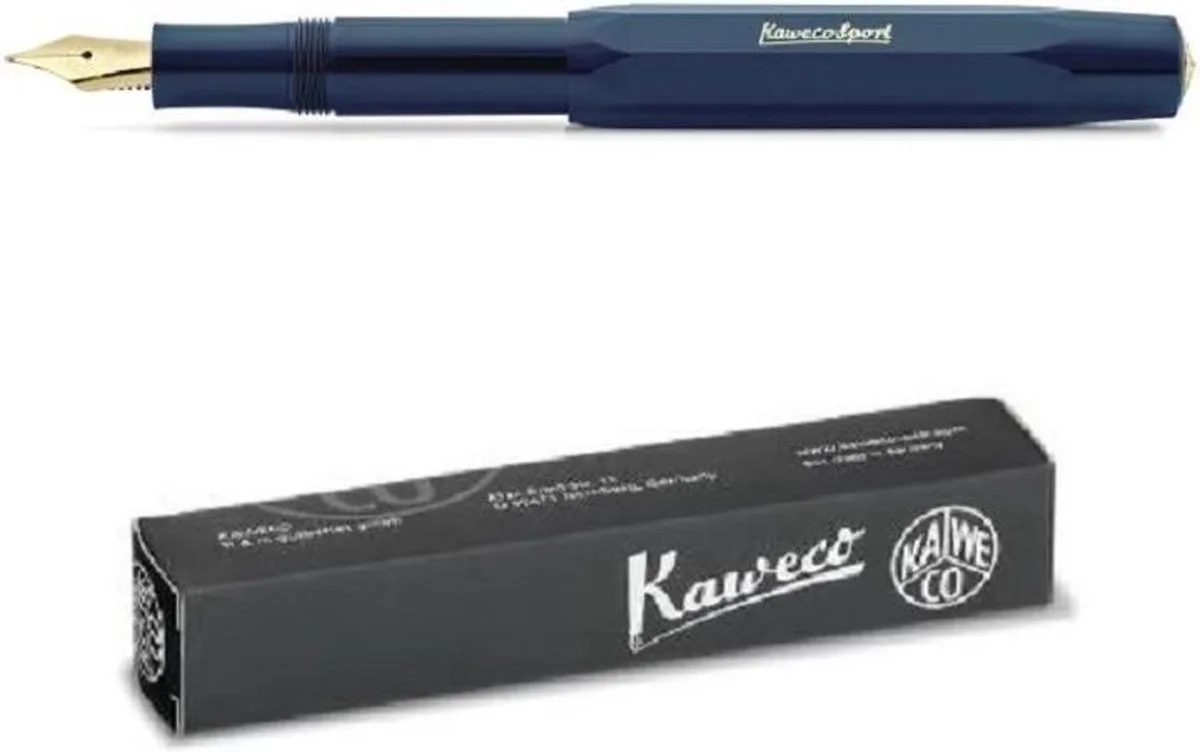 Sport Classic vulpen Extra Breed de Kaweco en Bleu foncé – photo produit
