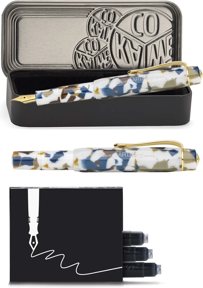 Vulpen - Art Sport - Terrazzo - Extra Fine - Doosje vullingen fra Kaweco i Flerfarvet – produktbillede