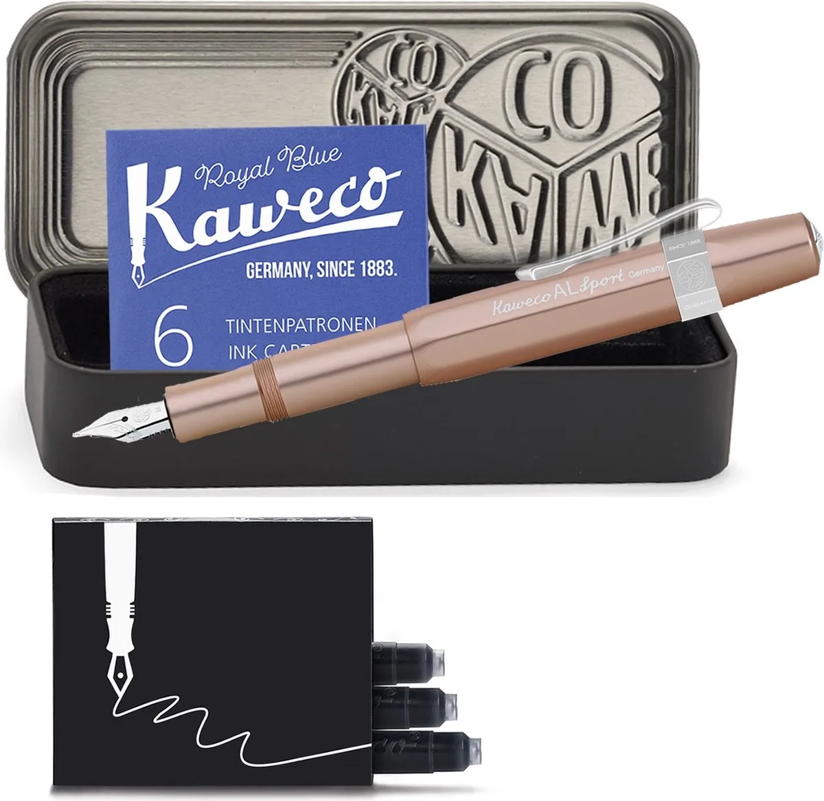 Vulpen - Cadeauset - 4delig by Kaweco in Pink – product photo