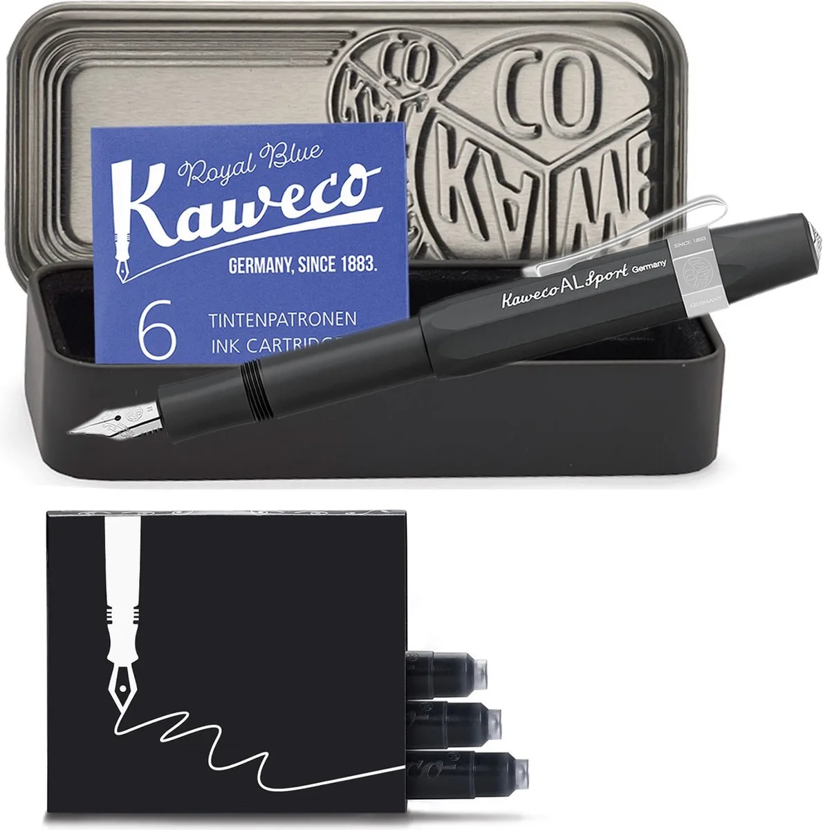 Vulpen - Cadeauset - 4delig by Kaweco in Black – product photo