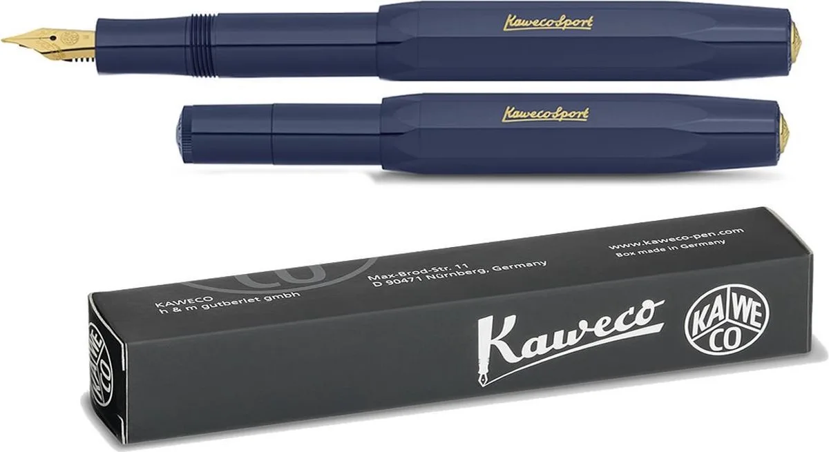 Vulpen CLASSIC SPORT - EXTRA FIJN by Kaweco in Dark blue – product photo