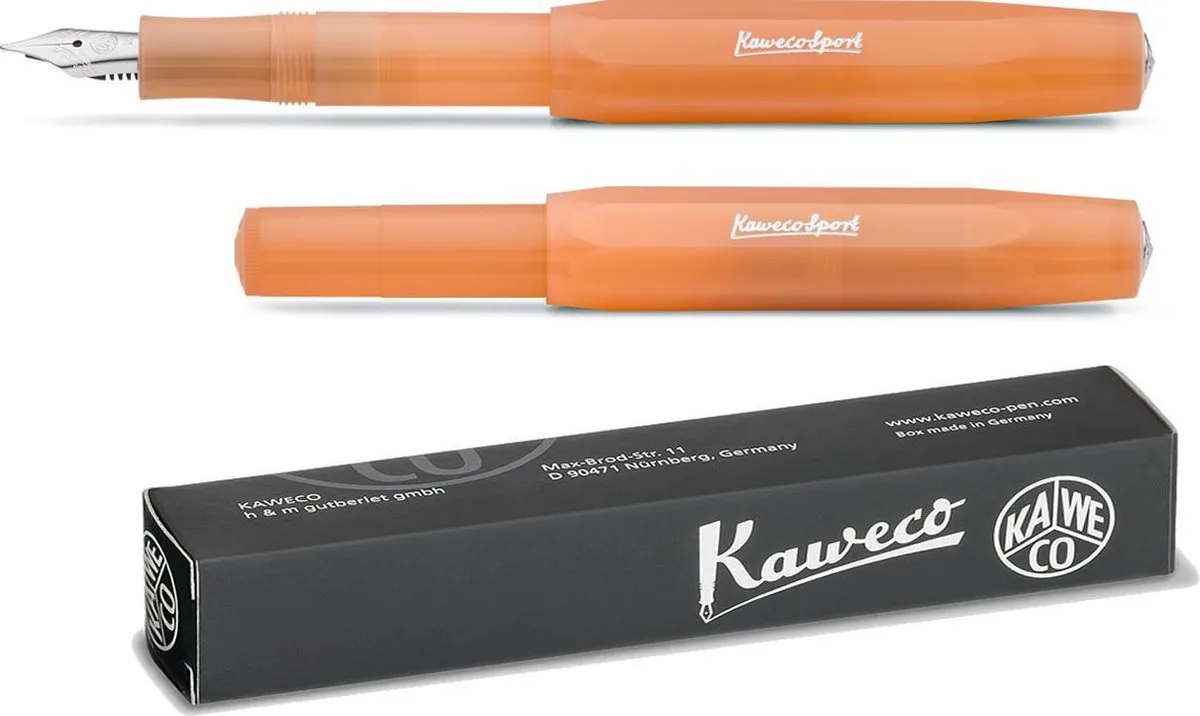 Vulpen Frosted Sport Soft Mandarin - Medium by Kaweco in Orange – product photo