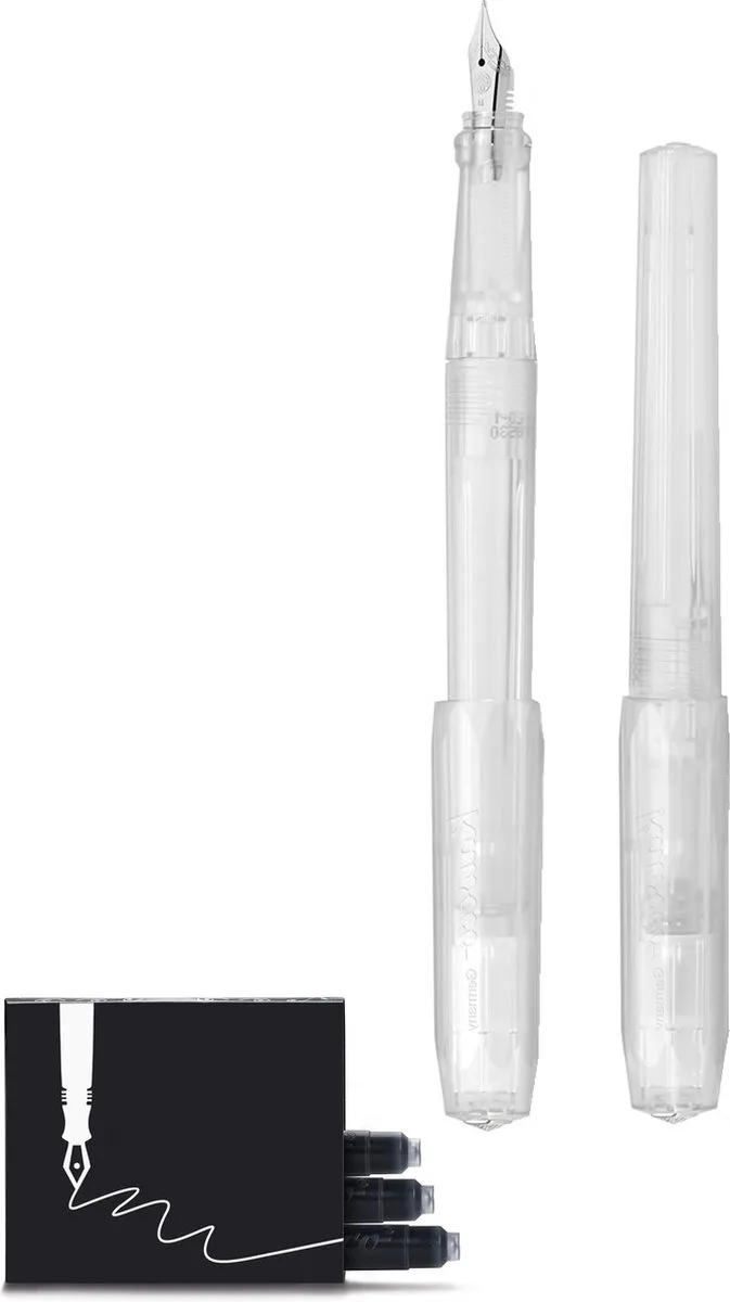 Vulpen - Perkeo All Clear - Medium - Doosje vullingen de Kaweco en Transparent – photo produit