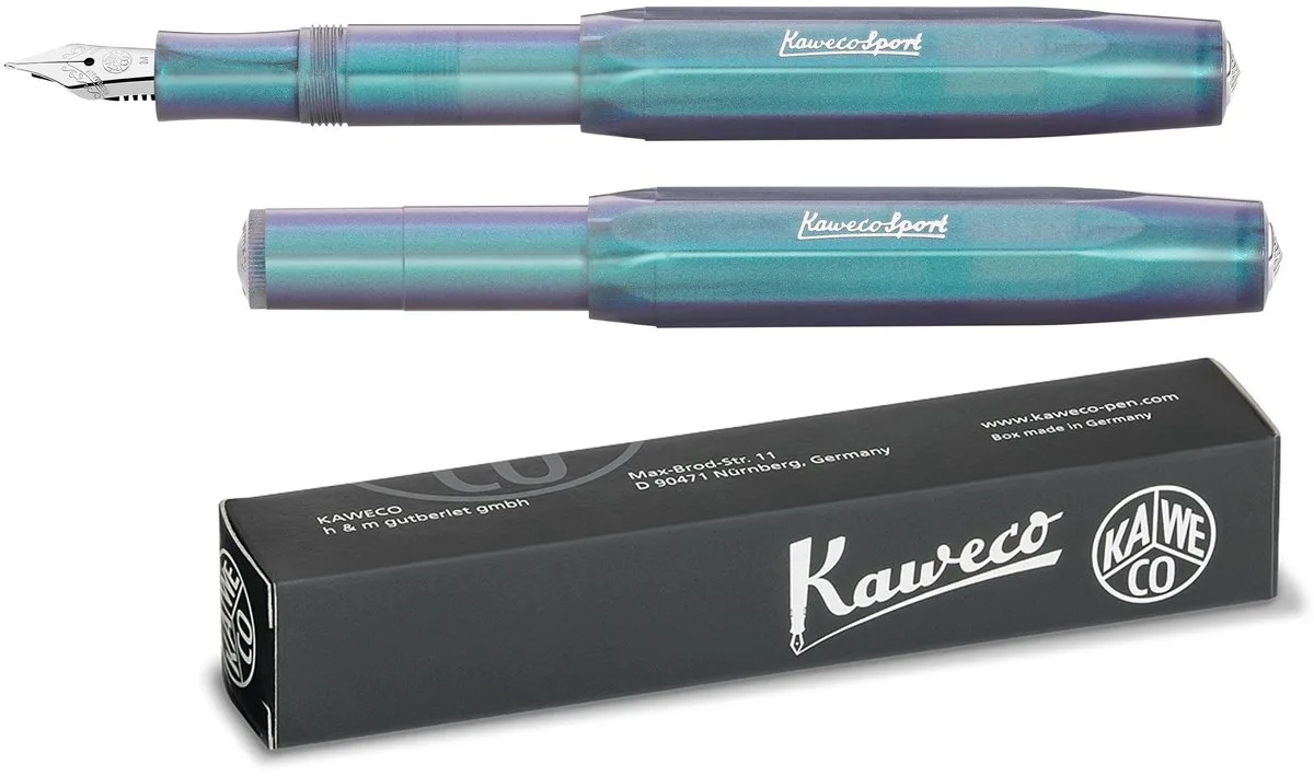 Vulpen - Sport Lunar Shadow Blue - (FINE) F van Kaweco in Shadow blue-f – productfoto