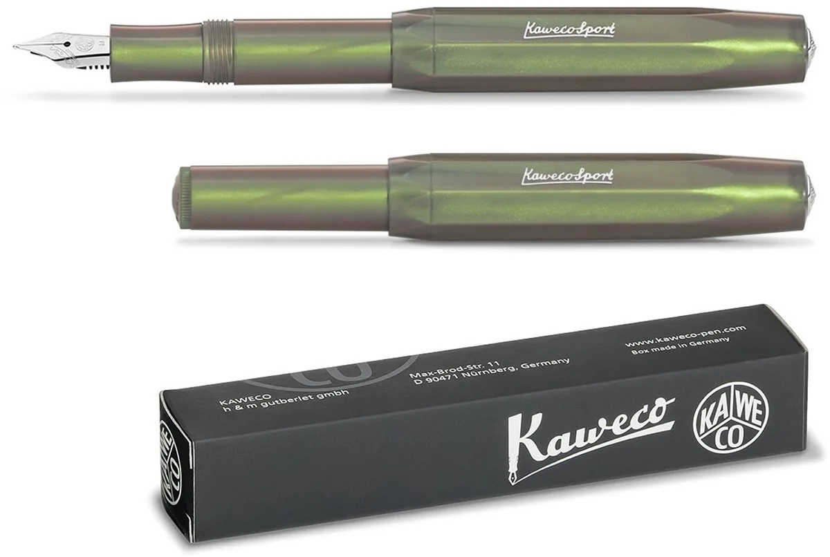 Vulpen - Sport Lunar Shadow Green - (BREED) B van Kaweco in Shadow green-b – productfoto