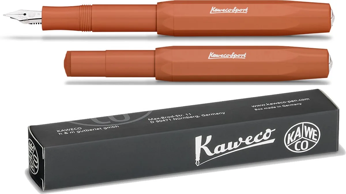 Vulpen - Sport Skyline - FOX Rood - (Medium) van Kaweco in Bruin – productfoto