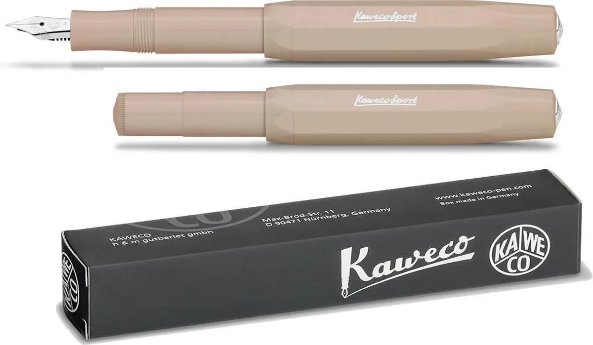 Vulpen Sport Skyline Macchiato - BREED van Kaweco in Bruin – productfoto