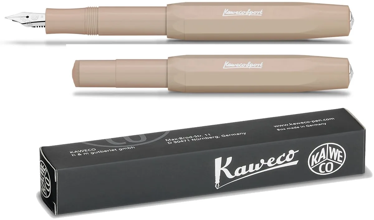 Vulpen - Sport Skyline - Macchiato - MEDIUM van Kaweco in Bruin – productfoto