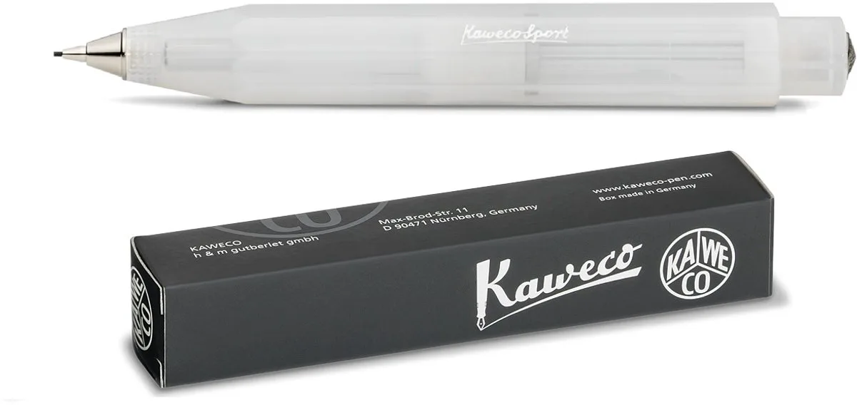 Vulpotlood 0,7 - Frosted Sport Natural Coconut by Kaweco in White – product photo