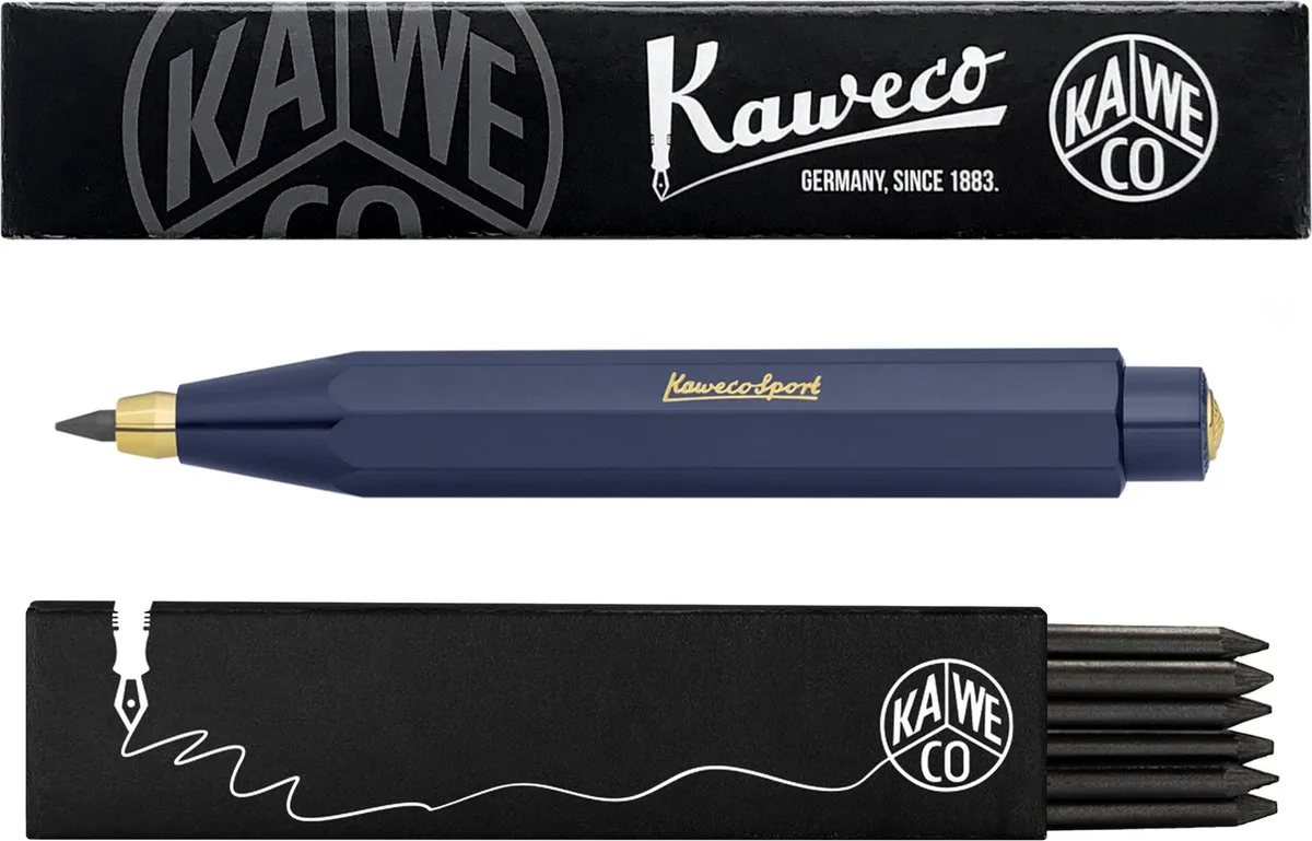 Vulpotlood 3,2 - Classic Sport - Met doosje vullingen van Kaweco in Blauw – productfoto