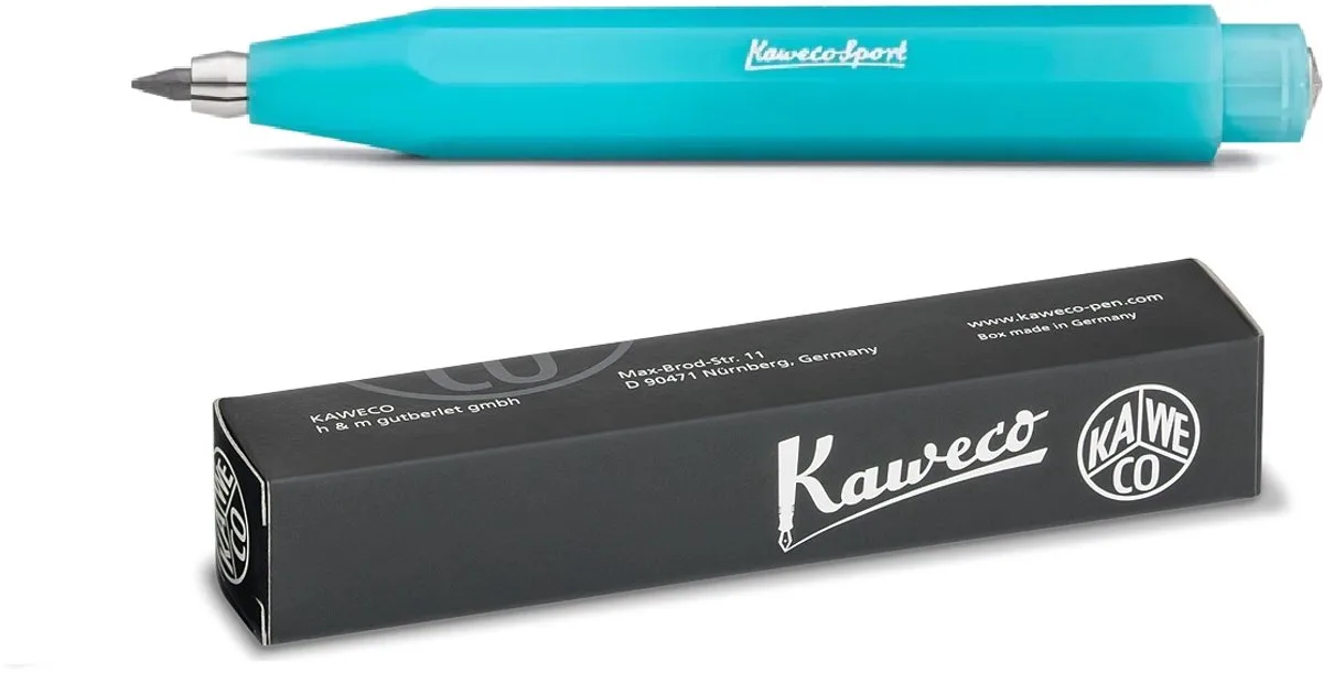 Vulpotlood 3,2 - Frosted Sport Light Bluerberry van Kaweco in Blauw – productfoto